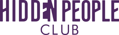 Hidden people club logo